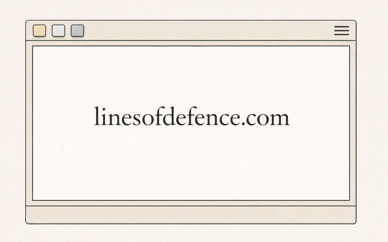 Welcome to Lines of Defence